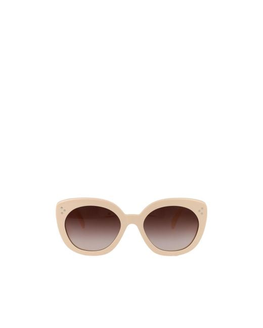 Céline Pink Logo Sunglasses