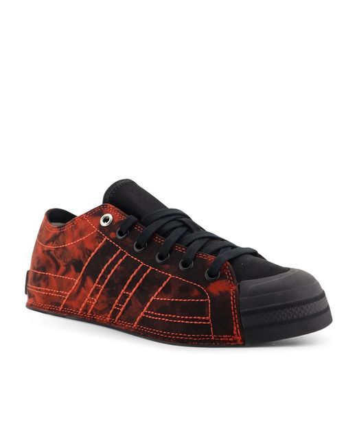 Y-3 Black Nizza Low-Top Sneakers for men