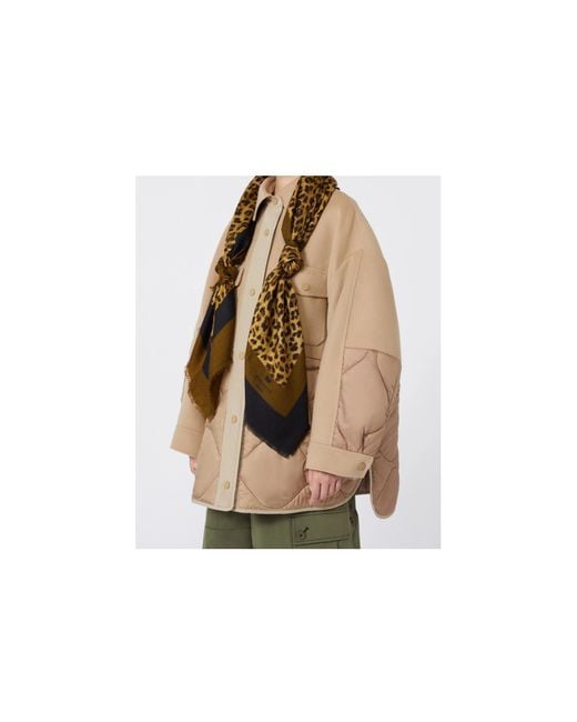 Weekend by Maxmara Green Wool And Silk Shawl