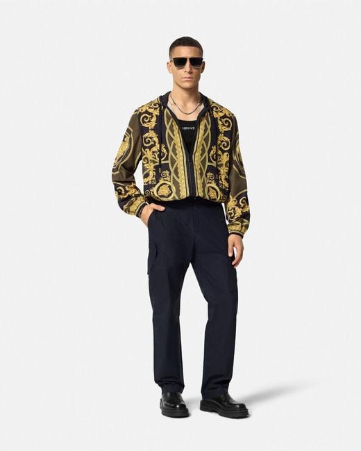 Versace Black Blouson for men