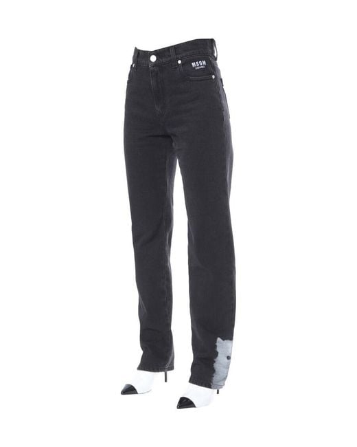 MSGM Blue Cat Jeans