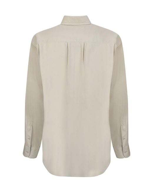 Tom Ford White Buttoned Long-Sleeved Shirt for men