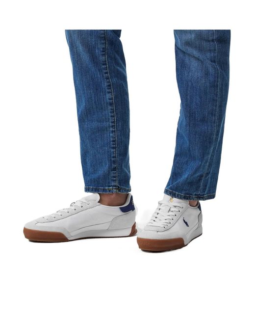Polo Ralph Lauren White Hester Trainer