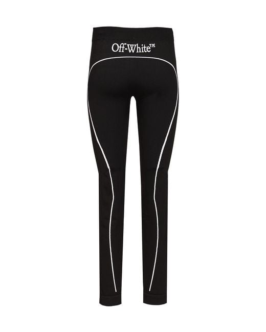 Off-White c/o Virgil Abloh Black Off Stamp Seamless Leggings