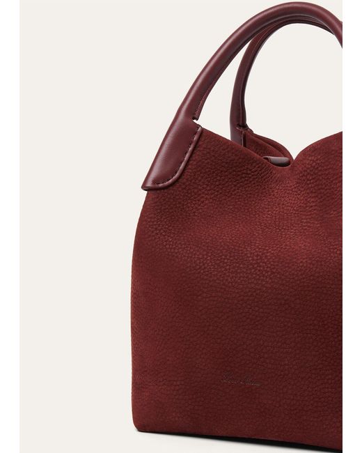 Loro Piana Red Small Bale Bag