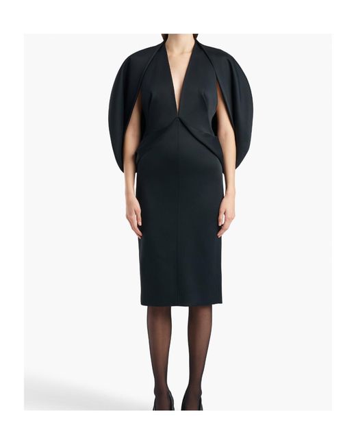 Khaite Black Dakota Dress