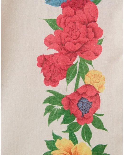 LaDoubleJ White Floral Placée Blouse