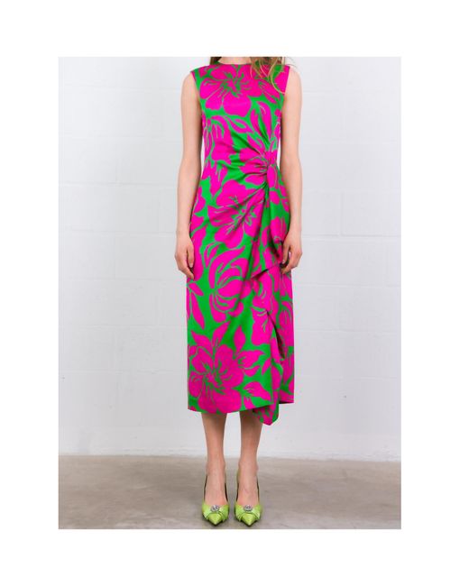 Dries Van Noten Pink Sleeveless Dress