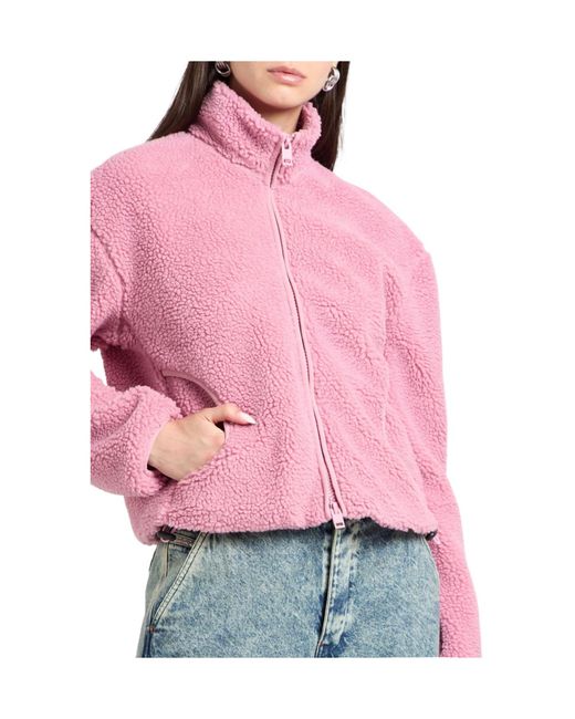 DIESEL Pink Shearling & Teddy