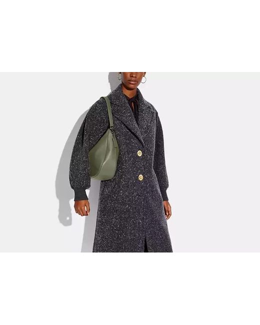 COACH Green Soft Tabby Shoulder Bag