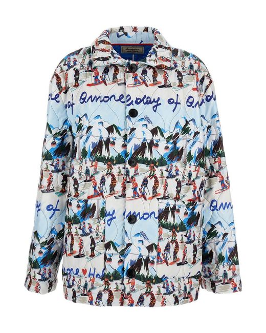 ALESSANDRO ENRIQUEZ Blue Single-Breasted Jacket