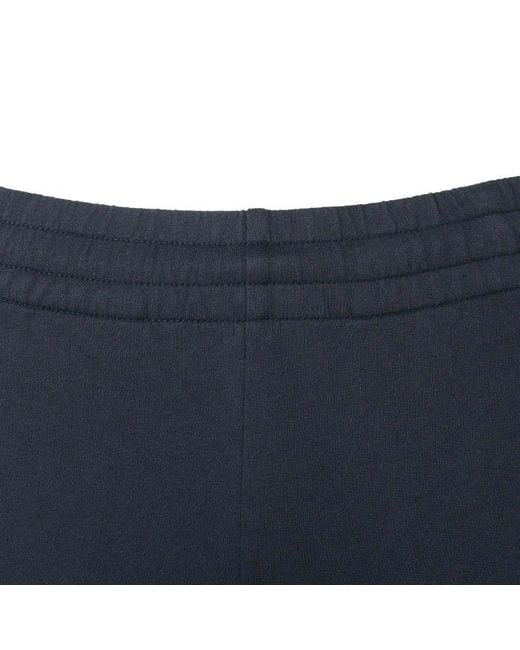 EA7 Blue Side-Logo Trousers for men