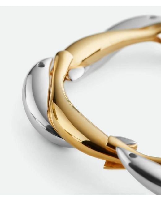 Bottega Veneta Metallic Sardine Bracelet