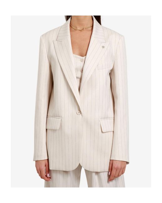 Aniye By Natural Single-Breasted Suit Jacket