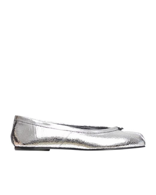Maison Margiela White Tabi Broken Mirror New Ballerinas