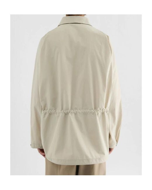 Jil Sander Natural Technical Drill Blouson for men