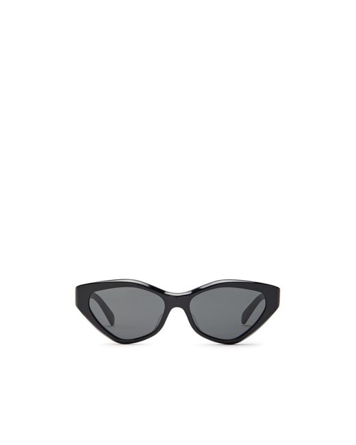 Céline White Cat-Eye Shaped Sunglasses