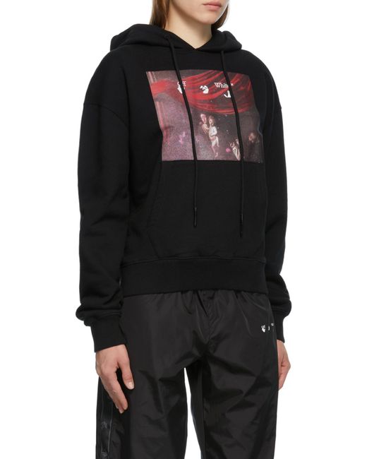 Off-White c/o Virgil Abloh White Diag Spray Caravaggio Hoodie for men