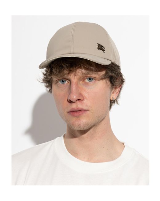Burberry Natural Logo-Emblem Baseball Cap for men
