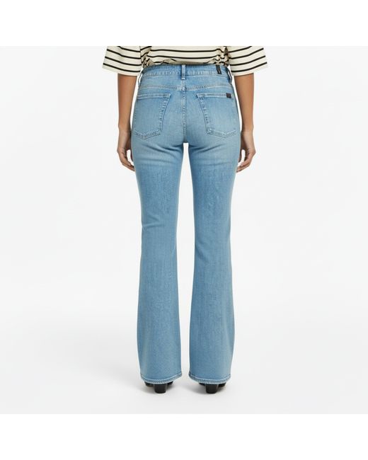 7 For All Mankind Blue Bootcut Jeans