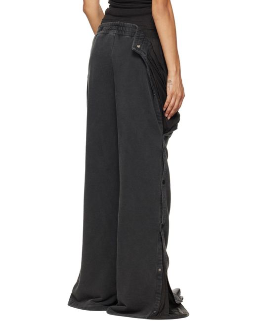 Y. Project Black Layered Track Pants