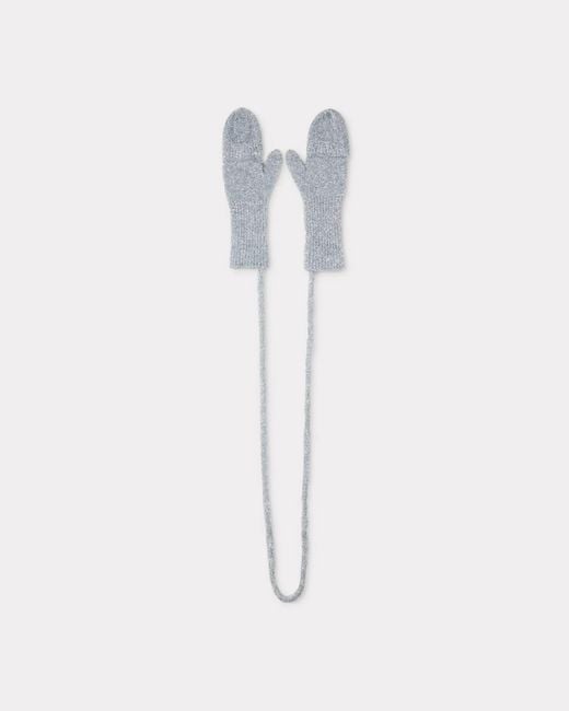 KENZO Blue Winter Holidays Mittens