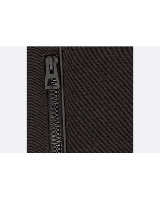 Dior Black Horn Casual Pants