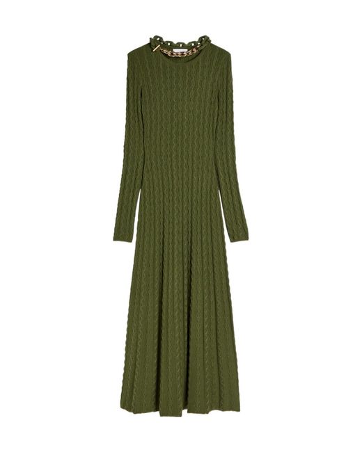 Rabanne Green Medium-Length Dress