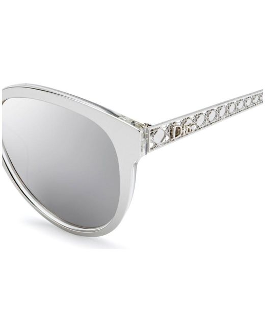 Dior White Logo Sunglasses