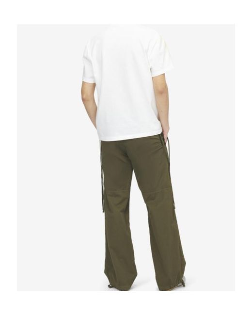 McQueen White Skull-Print T-Shirt for men