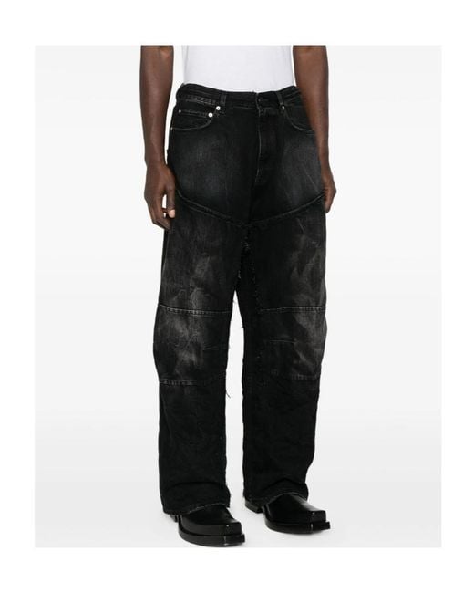 Balenciaga Faded Relaxed-Fit Jeans in Black for Men | Lyst