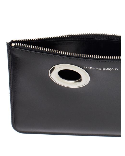 Comme des Garçons Black Zipper Clutch for men