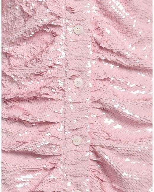 Ganni Pink Sequinned Dress