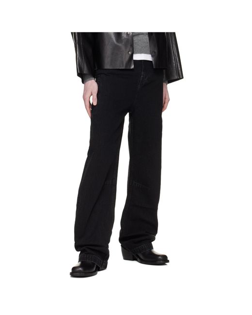 Entire studios Black Gem Jeans for men