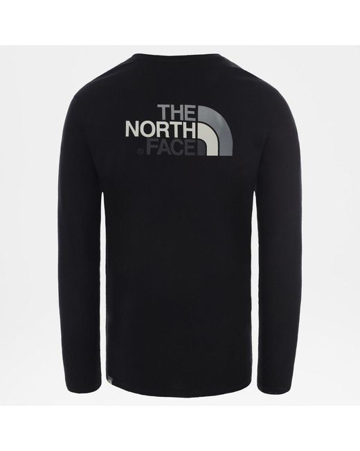 The North Face Black Long-Sleeved T-Shirt for men