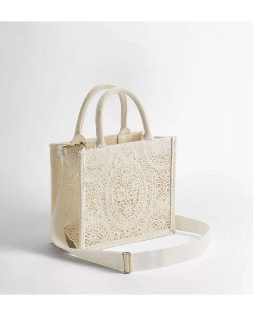 Dior Natural Small Book Tote With Strap