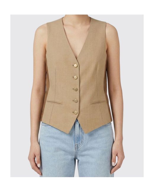 Tagliatore Natural Gail Buttoned Blazer