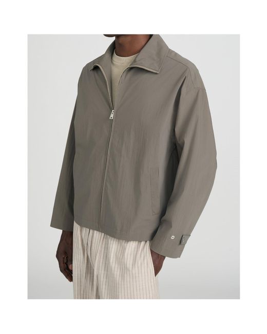 FRAME Gray Nylon Jacket for men