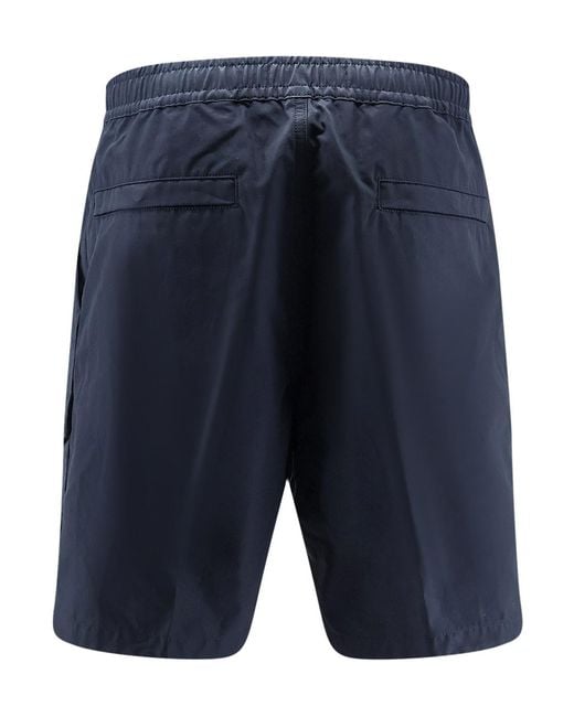 Stone Island Blue Ghost Cargo Shorts for men