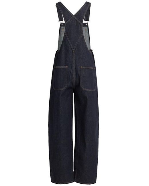 Citizens of Humanity Blue Freya Long Denim Jumpsuit