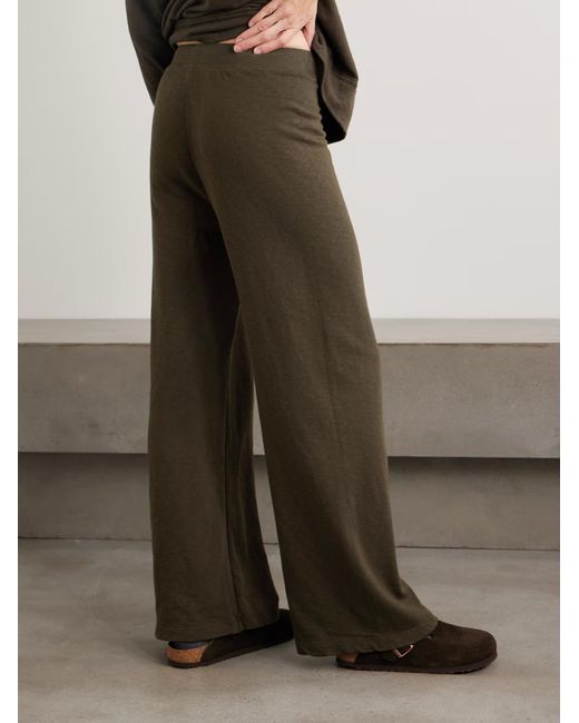 James Perse Green Drawstring Sweatpants