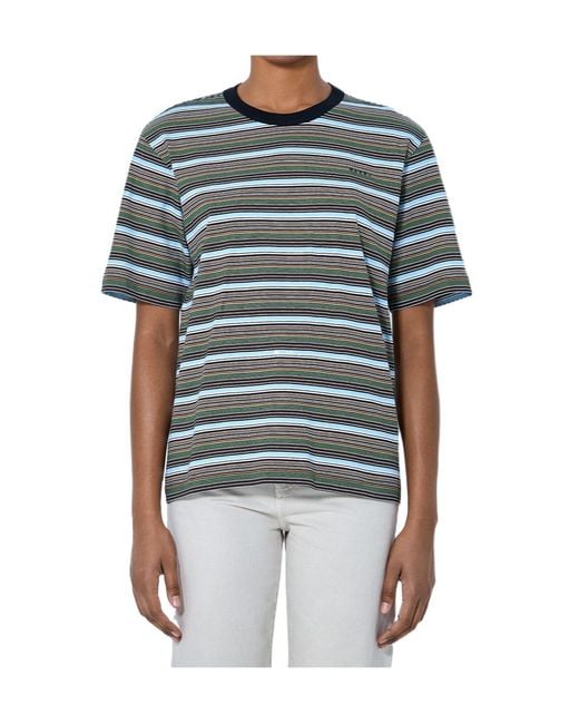 Marni Blue Short-Sleeved T-Shirt