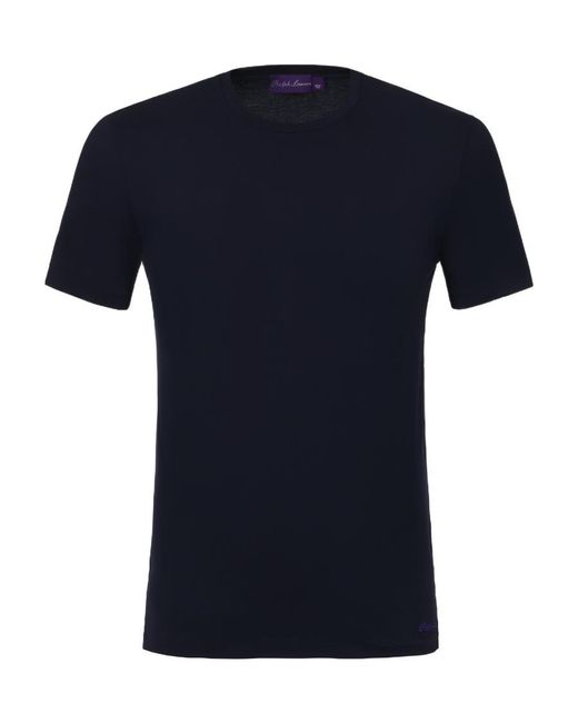 Ralph Lauren Blue Label Logo Embroidered Crewneck T-Shirt for men