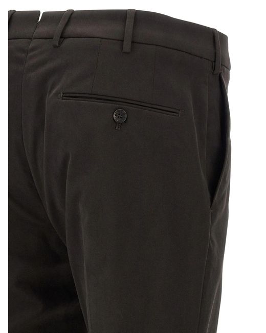 Incotex Black Pattern 30 Slim-Fit Pants for men