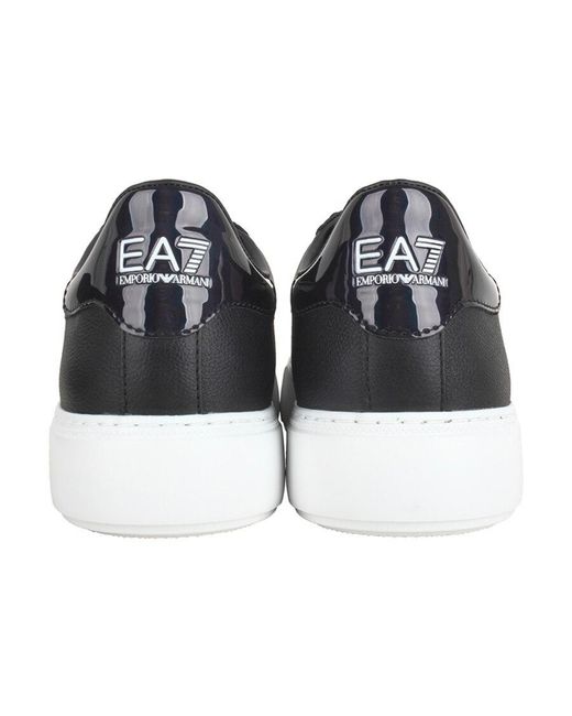 EA7 Black Tie Casual Sports Shoes for men