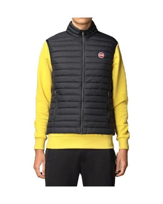 Colmar Blue Quilted Down Gilet for men
