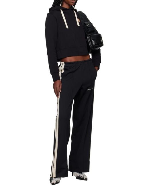 Palm Angels Black Track Stripe Pants
