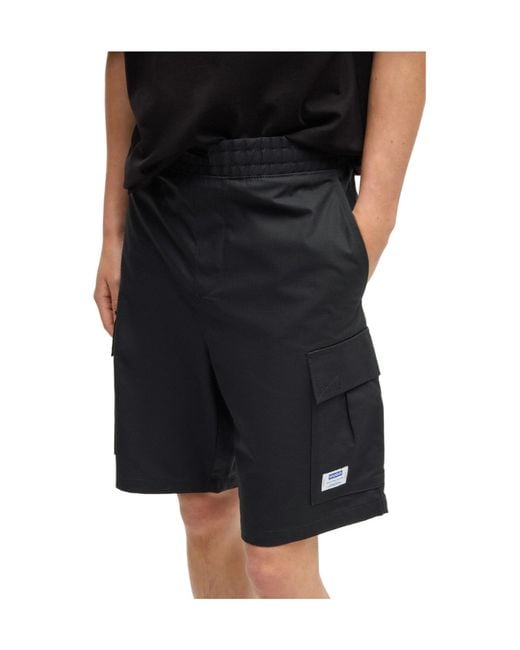 Boss Blue Simple Shorts for men