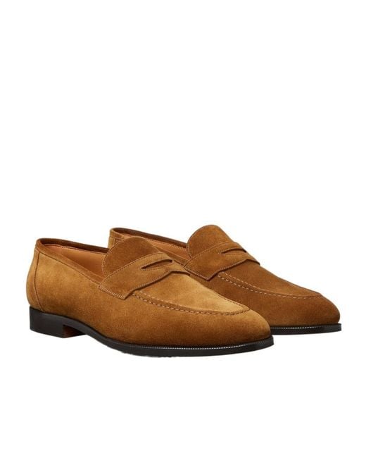 Loro Piana Brown Sergio Walk Loafers for men