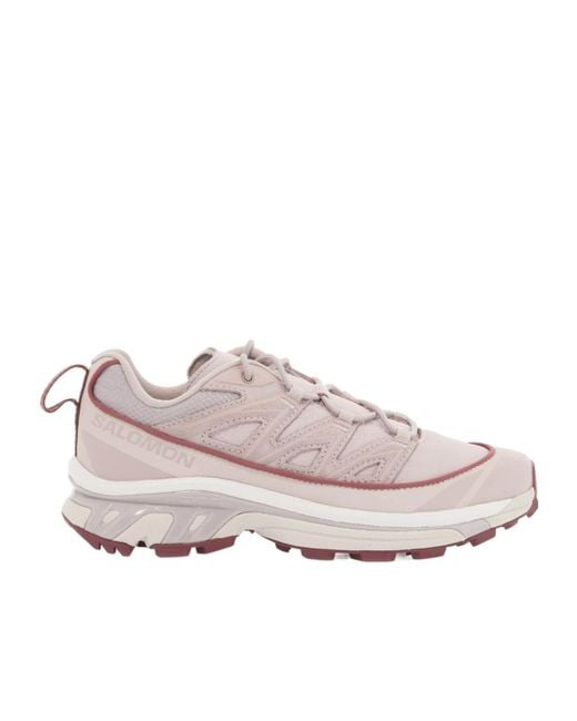 Salomon Lab Pink Salomon Xt-6 Expanse Lace-Up Sneakers